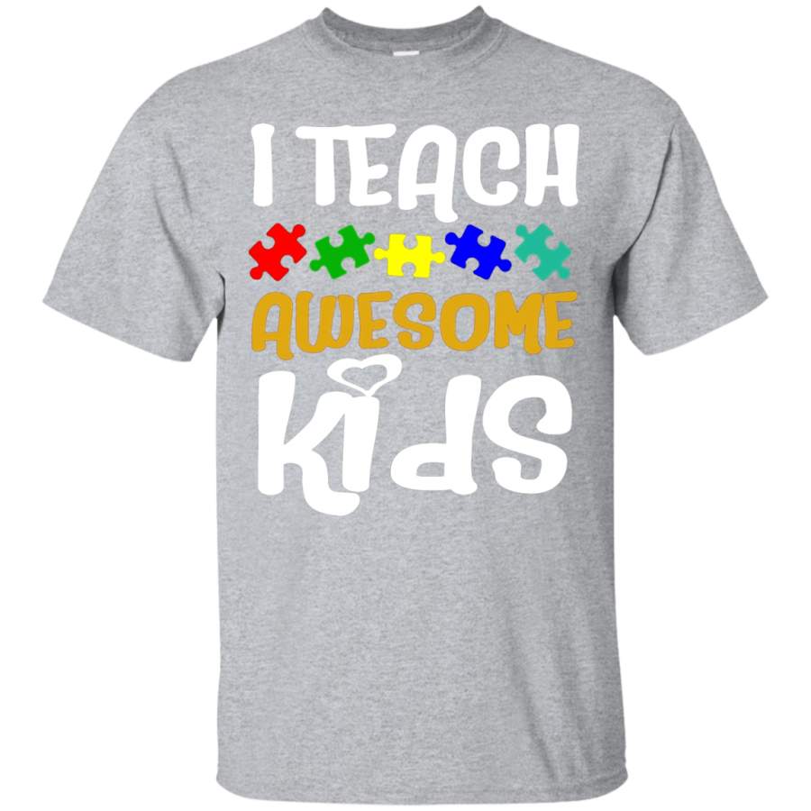 AGR Autism Awareness Special Education Teacher T-Shirt Gift Tee