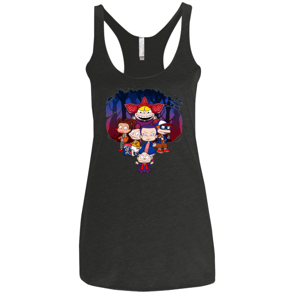 Stranger Rugs Womens Triblend Racerback Tank Custom By Brunomarsrugs