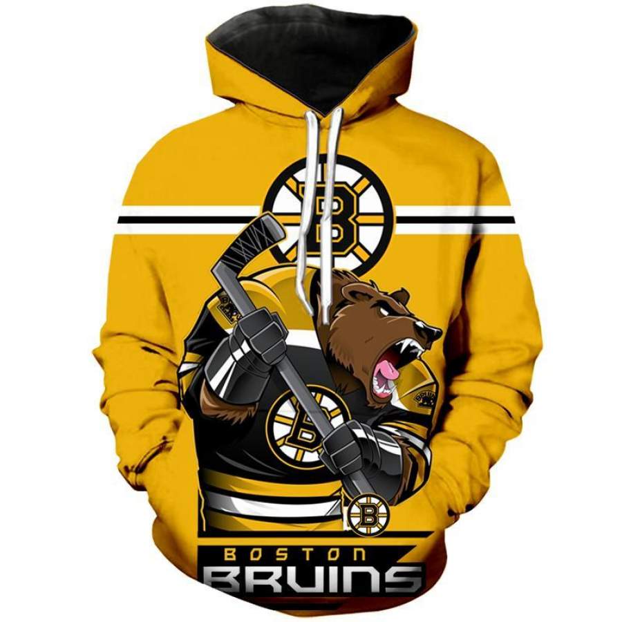 Boston Bruins 3D Hoodie