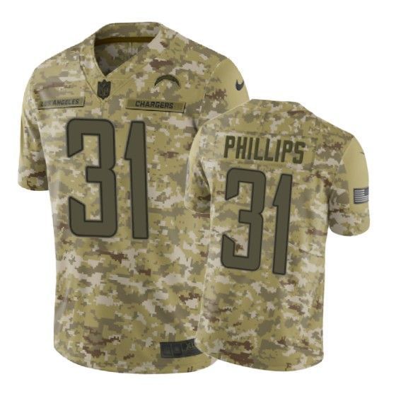 Adrian Phillips Jersey NFL Camo Los Angeles Chargers