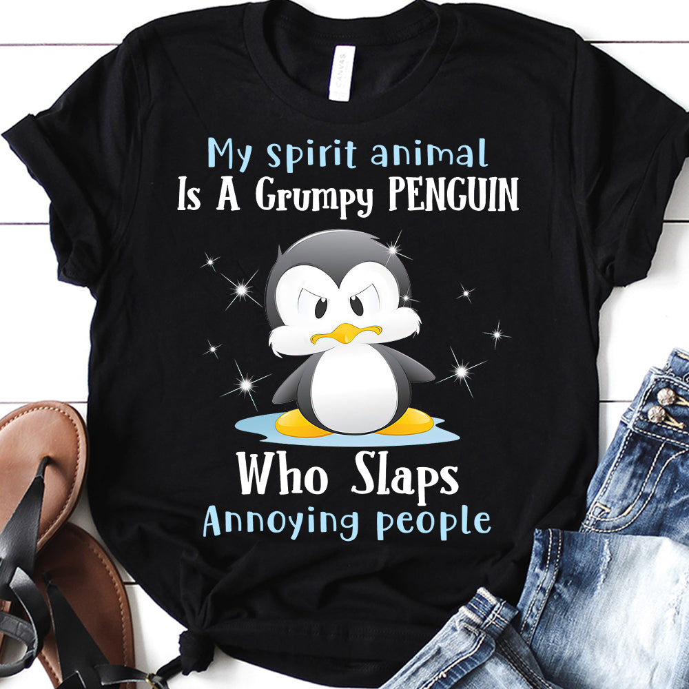 Penguin Annoying People Thaz2510029Z Dark Classic T Shirt