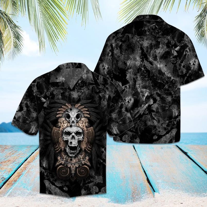 Amazing Skull Hawaiian Shirt | Unisex | Full Size | Adult | Colorful | HW2404