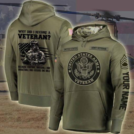 Why Did I Become A Veteran Us Army Hoodie,Us Army Shirt, Army Rank, Army Camo Shirt , Custom Hoodie,Army Veteran, 3D Design All Over Printed