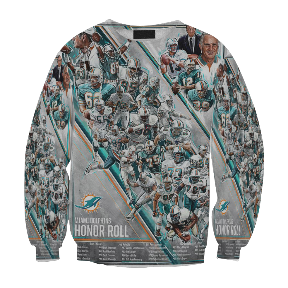 Miami Dolphins Players9 Gift For Fan 3D Full Printing Sweatshirt