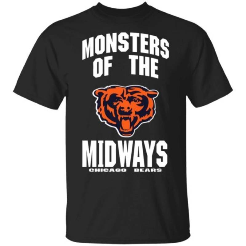 MONSTERS OF THE MIDWAY CHICAGO BEARS SHIRT HOODIE LS