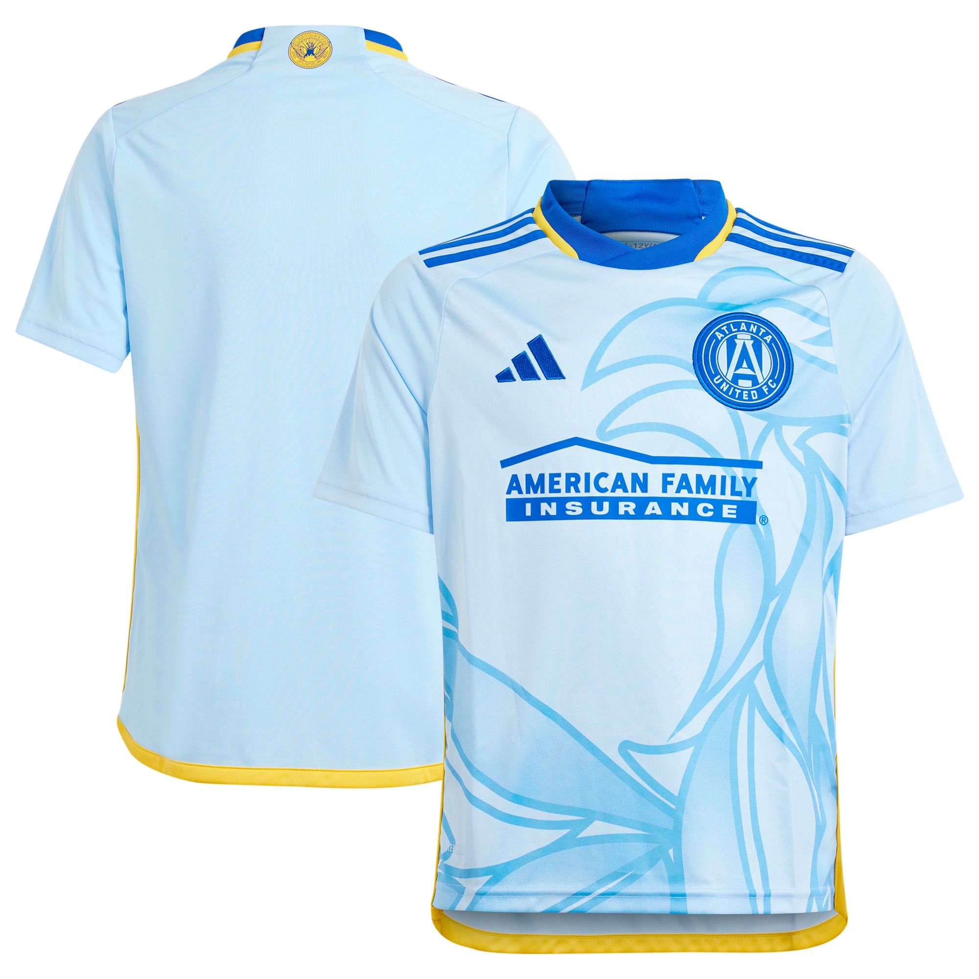 Atlanta United FC Youth 2024 The Resurgens Kit Replica Jersey – Light Blue