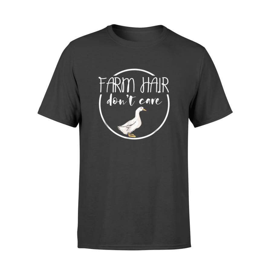 Farm Hair Don’t Care  Farming  Farmer T-Shirt