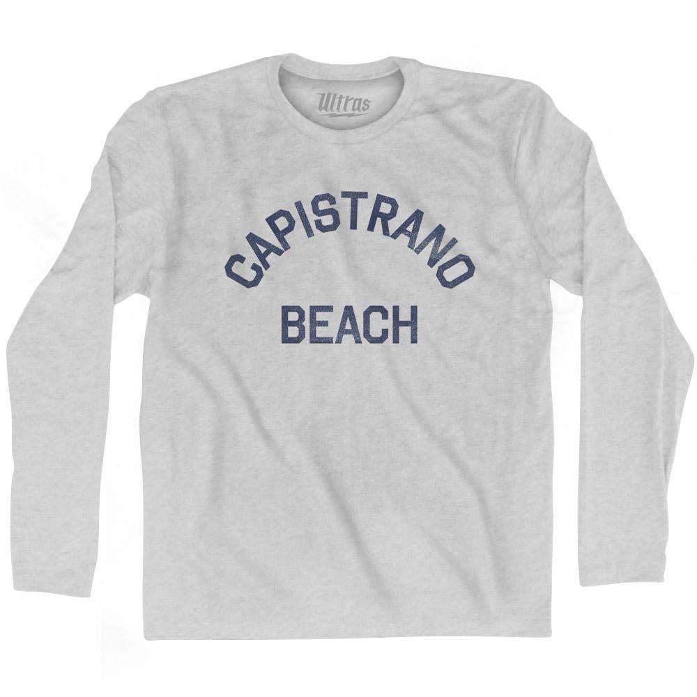 California Capistrano Beach Adult Cotton Long Sleeve Vintage T-shirt