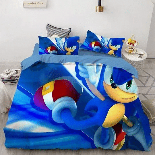 Sonic The Hedgehog 12 Duvet Quilt Bedding Set 2