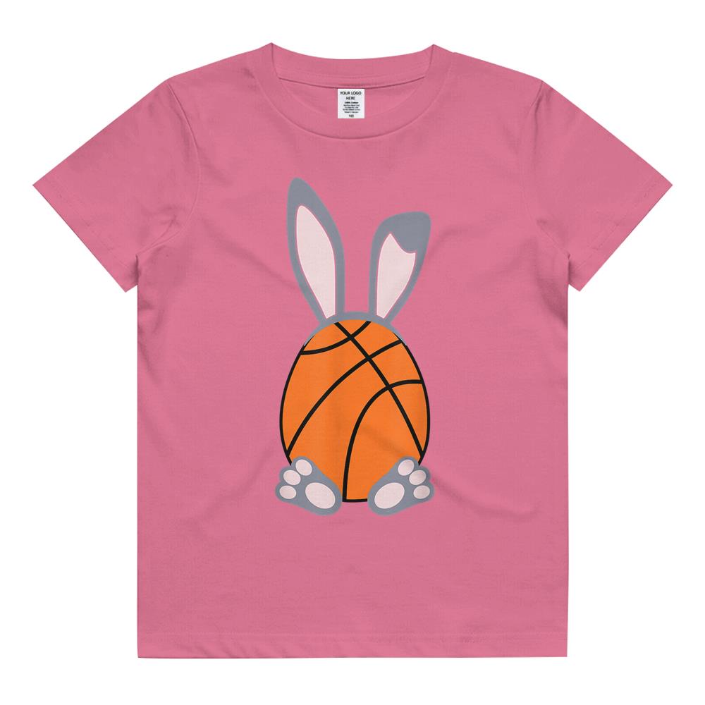 Basketball Easter Egg Rabbit Bunny Tshirt – Basketball Kids T Shirt