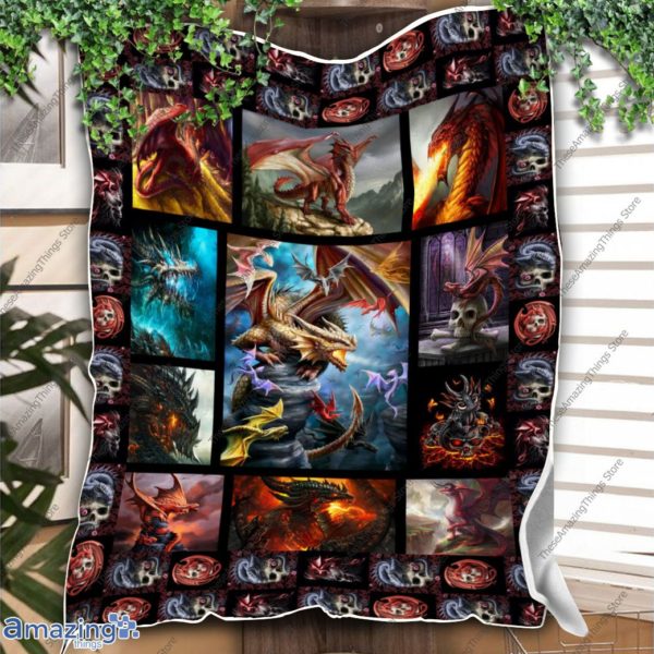 Beautiful Dragon Blanket