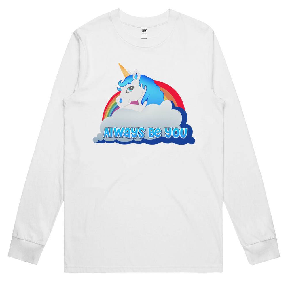 Central Intelligence – Unicorn (Not Faded) Long Sleeve T Shirts