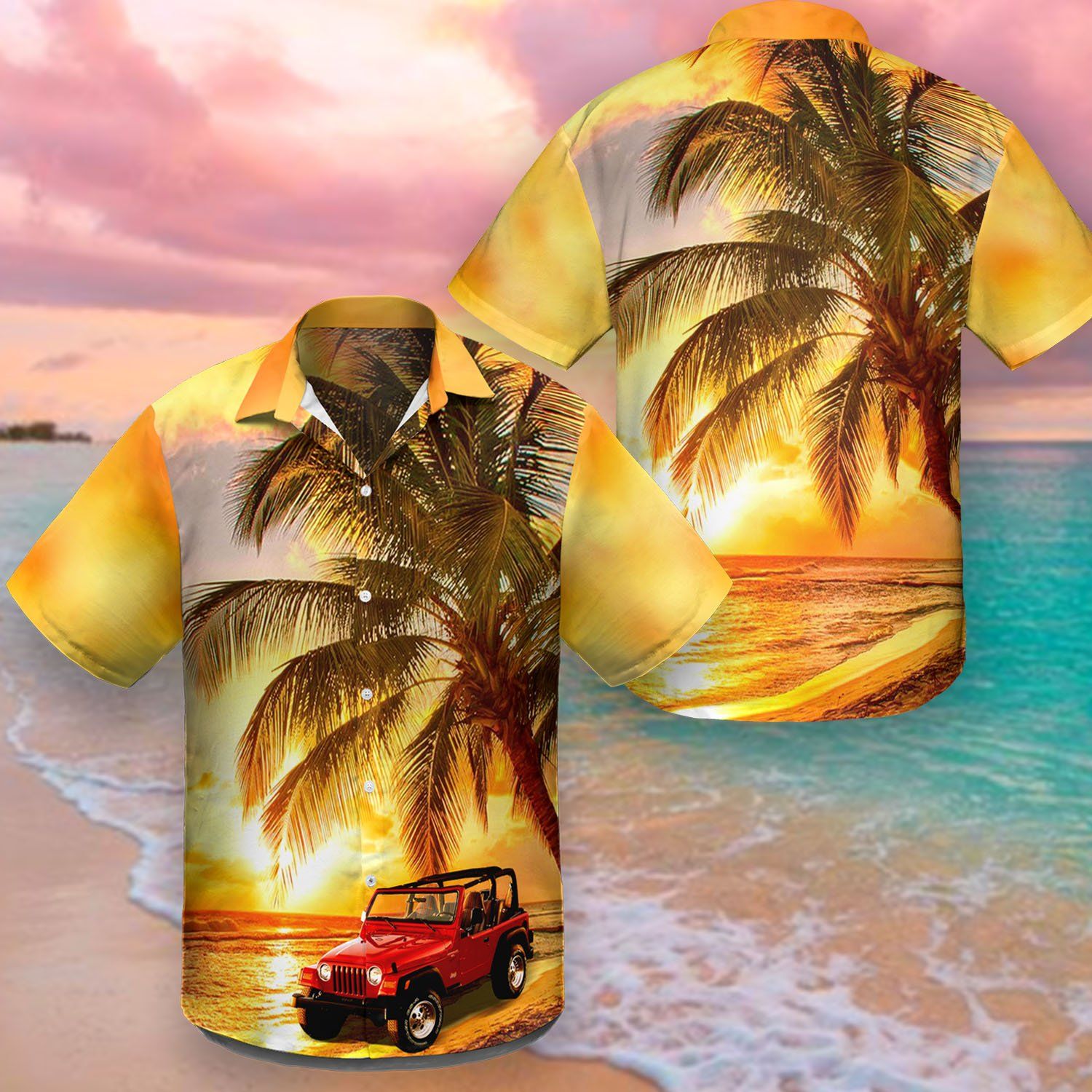 Jp Sunset Beach Hawaii Shirt Ha46307