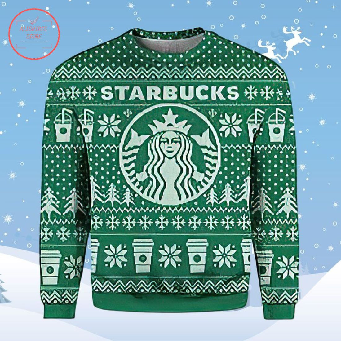 Starbucks Ugly Christmas Sweater