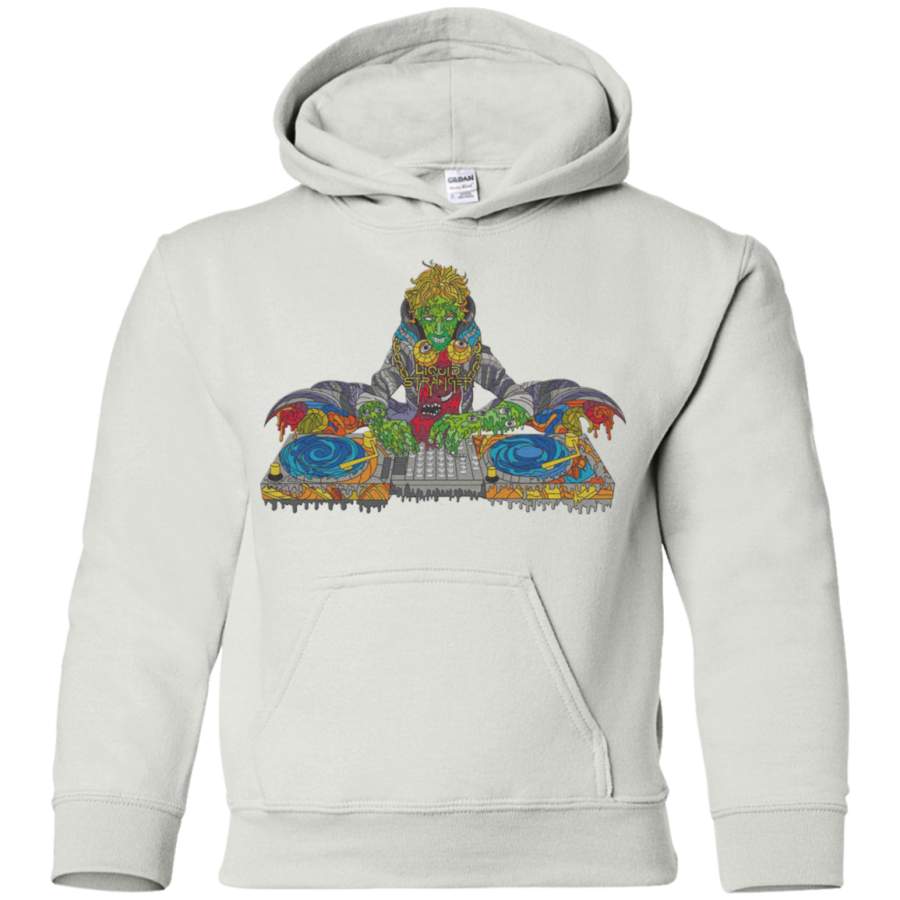 AGR liquid stranger wakaan dj music Youth Pullover Hoodie