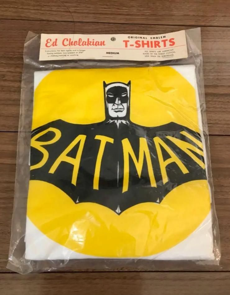 Very Rare 1960S Batman Ed Cholakian Russell Shirt