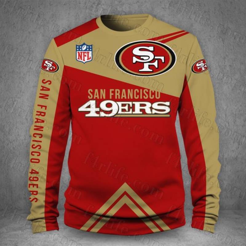 Men / Women New Design San Francisco 49ers 3D Sweatshirt, Sweatshirt for 49ers Fans