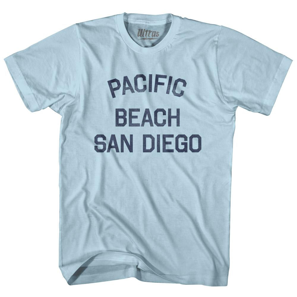 California Pacific Beach, San Diego Adult Cotton Vintage T-shirt