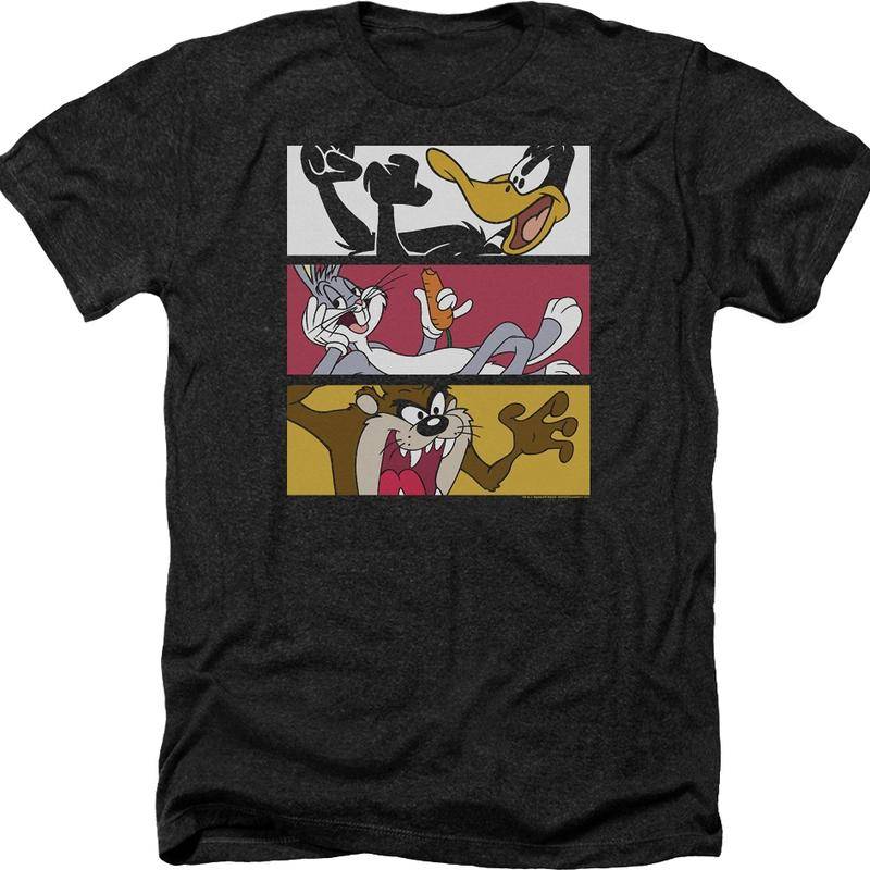 Bugs Bunny Daffy Duck and Taz Looney Tunes T-Shirt