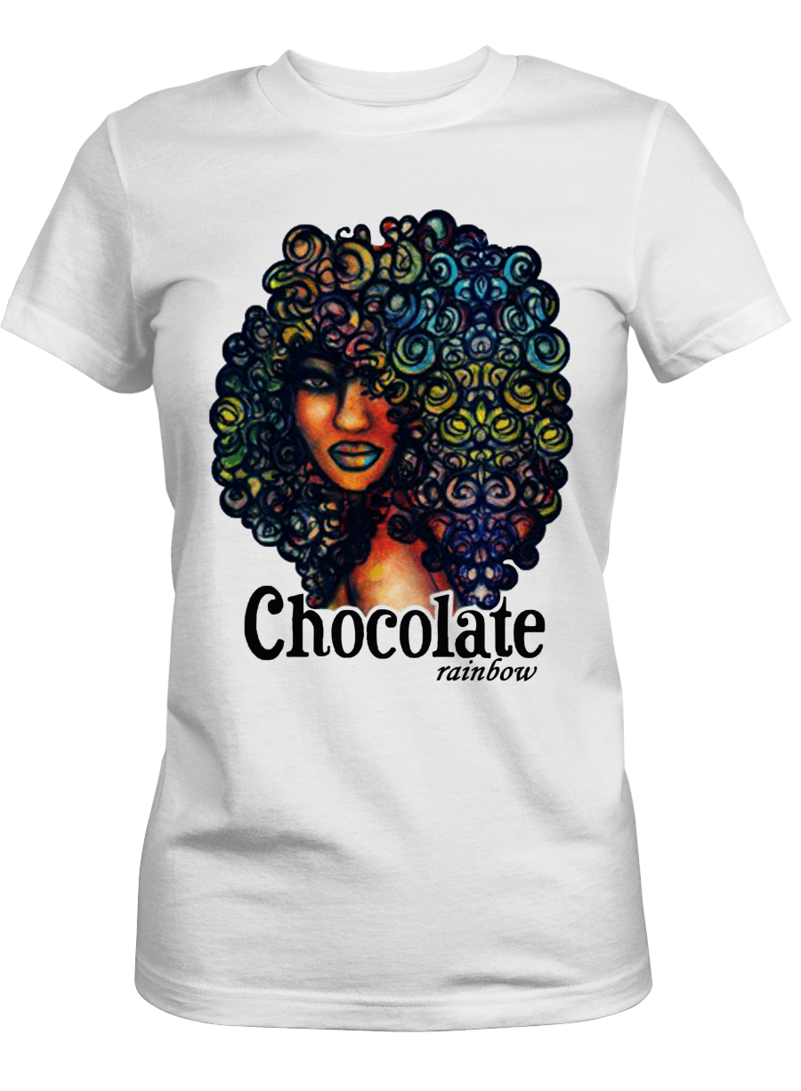 Afro Women Shirt For Black Women Afro Natural Hair Chocolate Shirt For Afro Girl Shirt For Black Queen Melanin