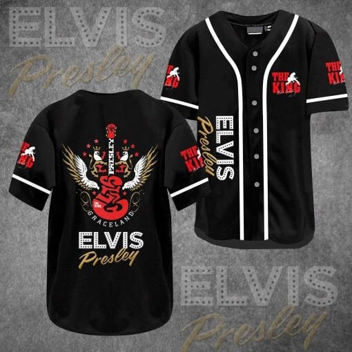 Elvis Presley Baseball Jersey Bbj-K4J0