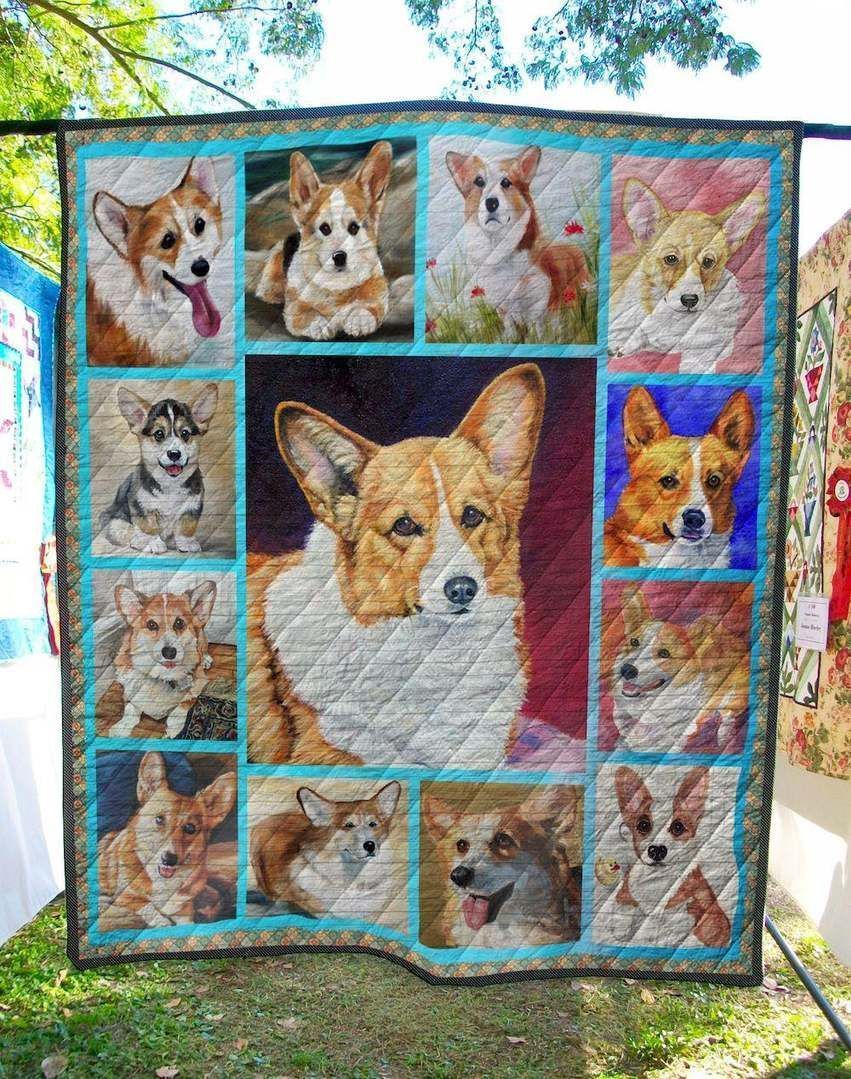 Corgi VV33 3D Customized Quilt