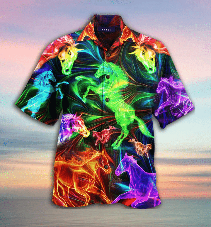 Amazing Horse Hawaiian Shirt | Unisex | Full Size | Adult | Colorful | HW2049