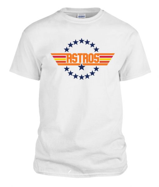 astros top gun style RS T shirt