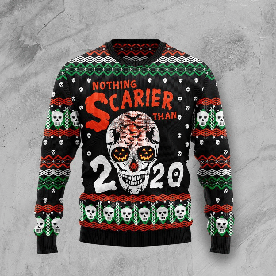 SKULL CHRISTMAS UGLY SWEATER  HN161263