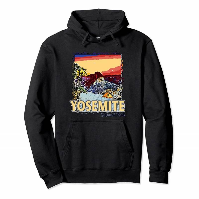 Yosemite National Park California Retro Half Dome Souvenir T-Shirt