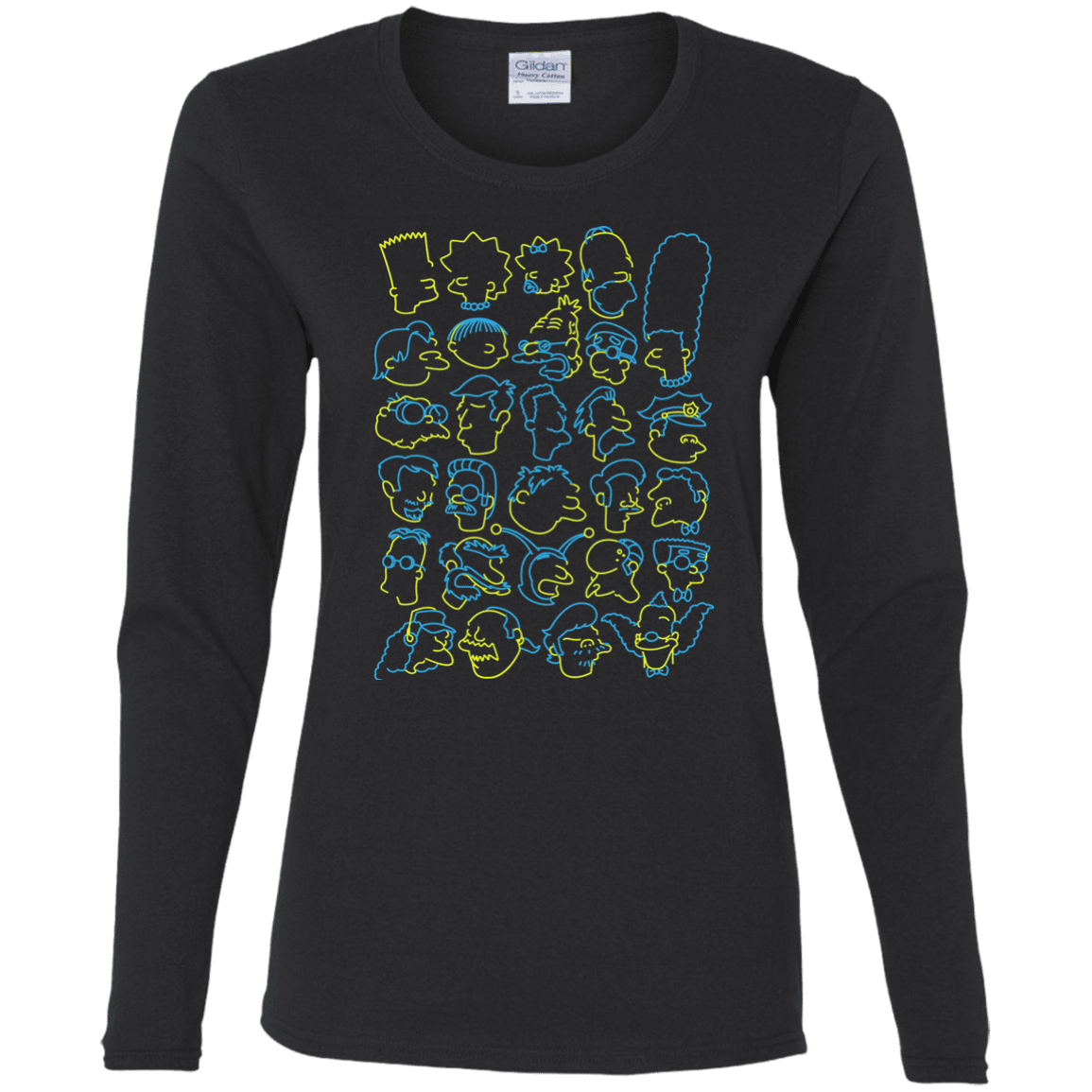Simpsons Women'S Long Sleeve T-Shirt