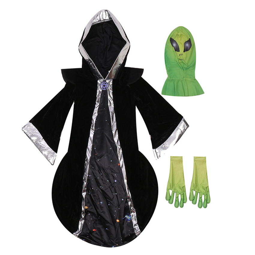 Alien Lord ET Costumes Kids Cosplay Anime Fancy Dress Alien Lord Party Carnival Prin Festival Halloween Costumes for Kids Mutant alx