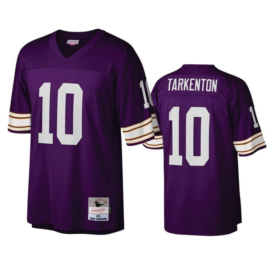 Minnesota Vikings Fran Tarkenton Purple Legacy Replica 3D Jersey