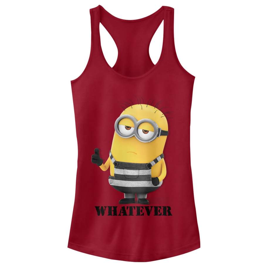 Despicable Me 3 Junior’s Minion Whatever Prisoner  Racerback Tank