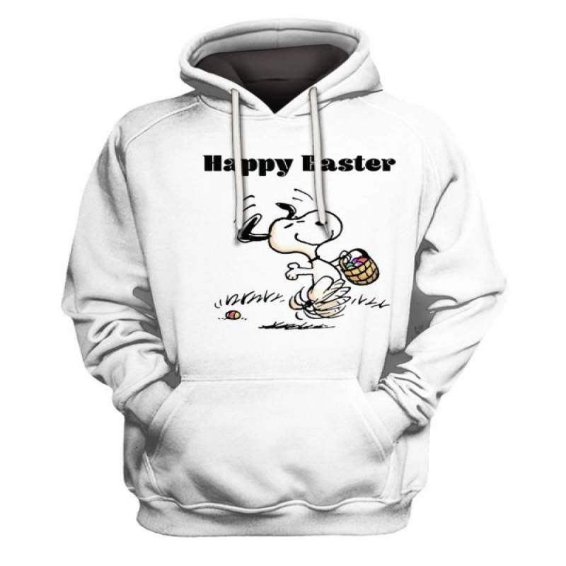 Happy Easter Snoopy Hoodie Fashion24Hs