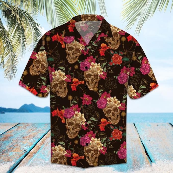 Amazing Skull Hawaii Shirt Unisex Adult Ha13344