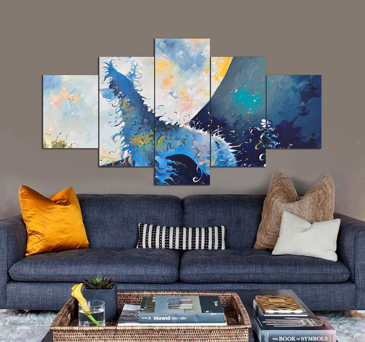 On A Mission Painting 3D 5 piece canvas art