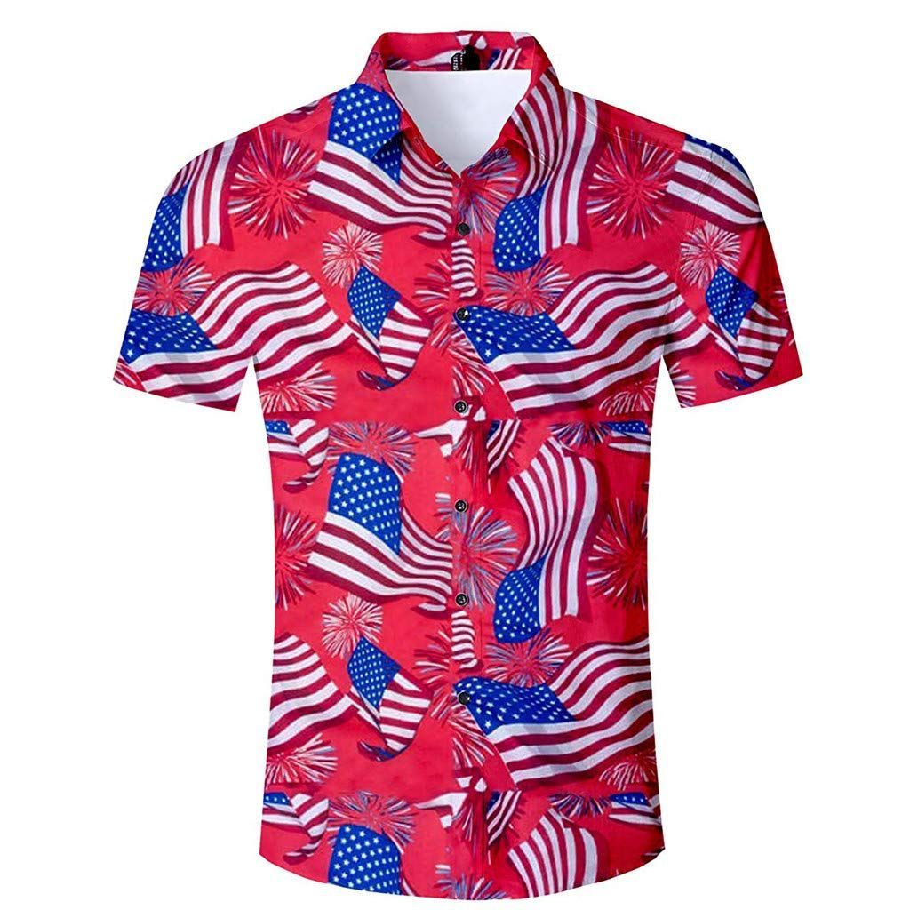 American Flag Patriot Hawaiian Shirt 1