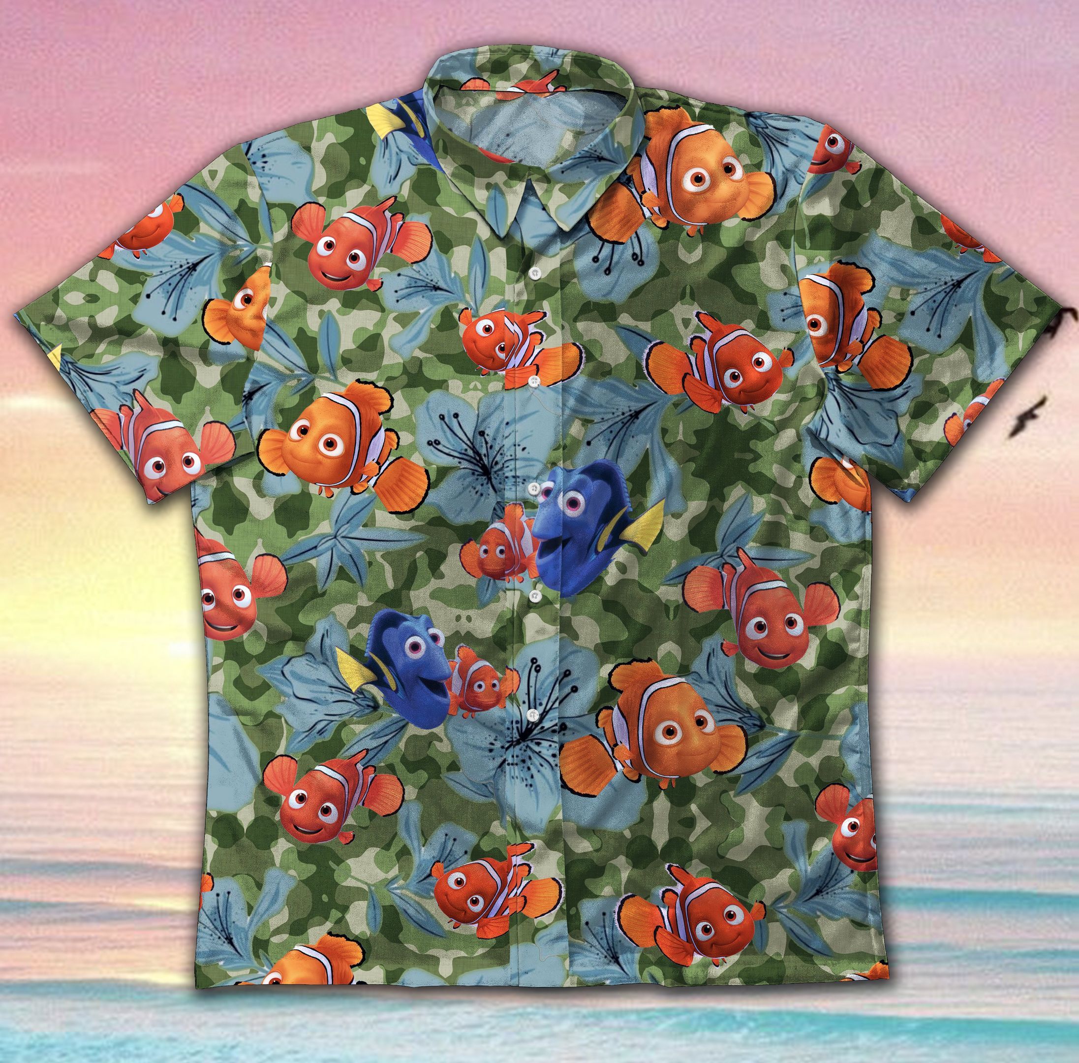 Camo Flower Gt Vintage Hawaii Ha46319