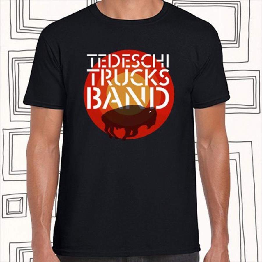 Tedeschi Trucks Band Blues Rock Group Mens Black T-shirt Size S M L Xl Xxl Xxxl