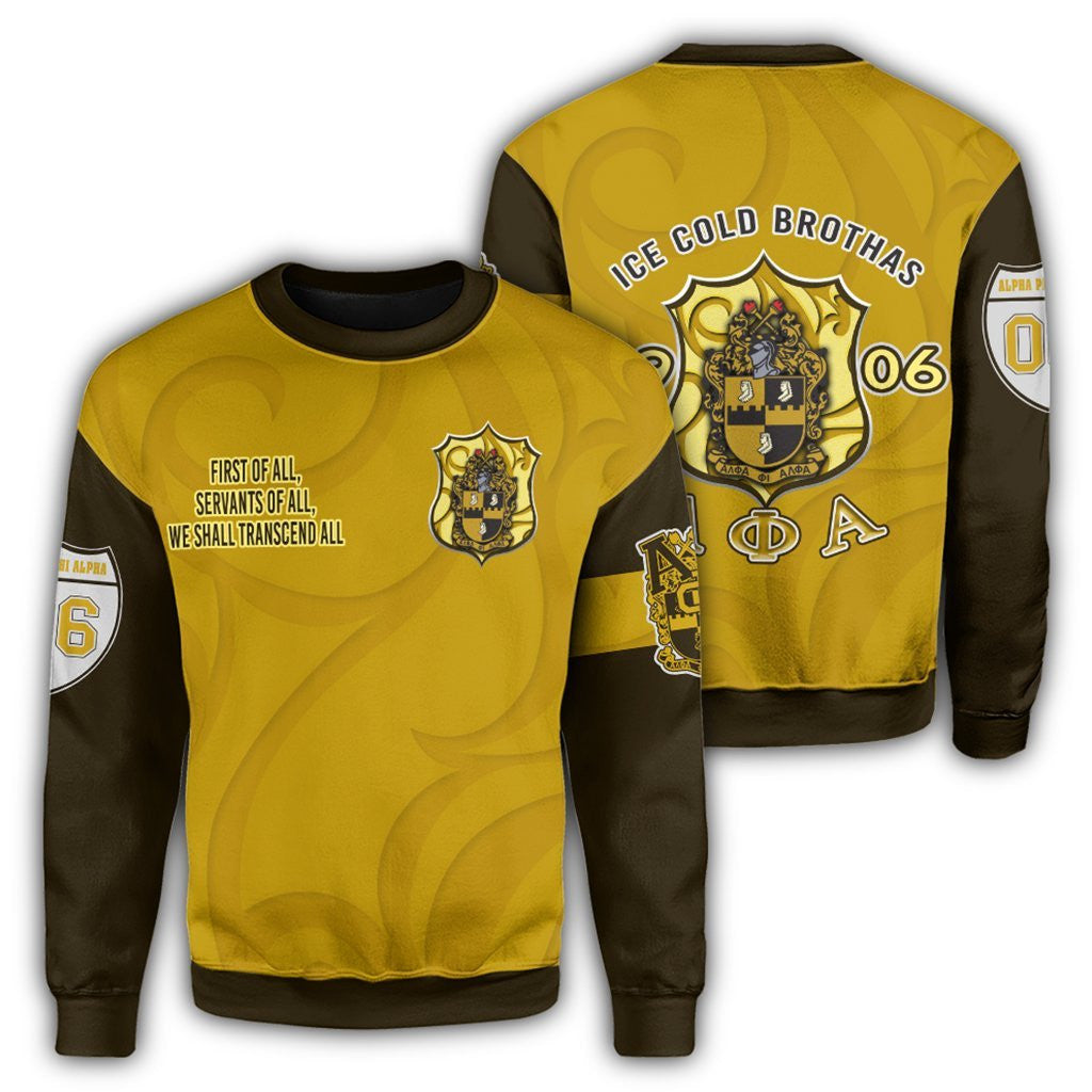 Fraternity Sweatshirt – Alpha Phi Alpha Ice Cold Brothas Sweatshirt