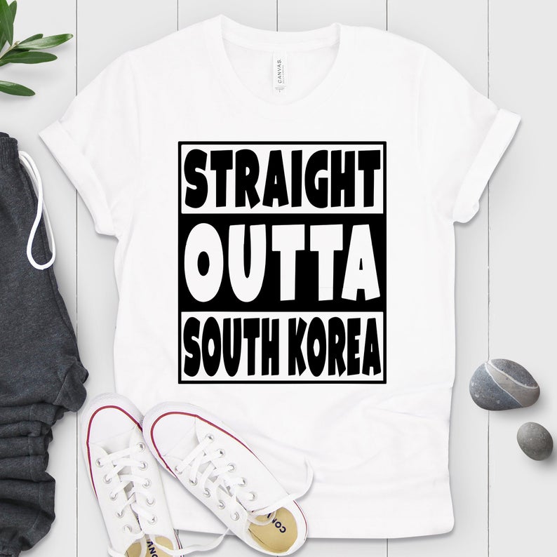 Straight Outta South Korea Shirt