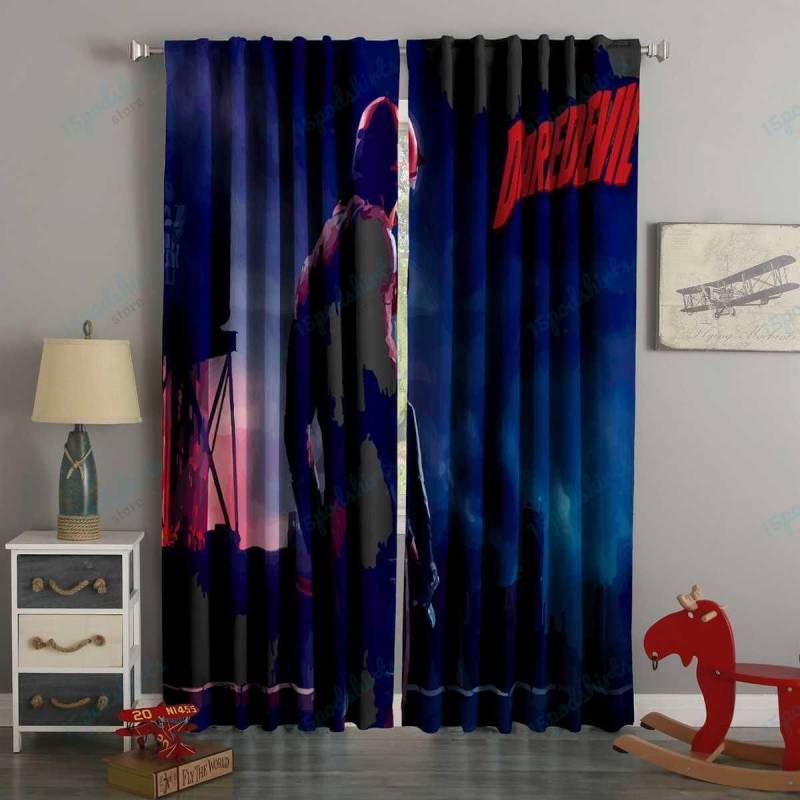 3D Printed Daredevil Style Custom Living Room Curtains