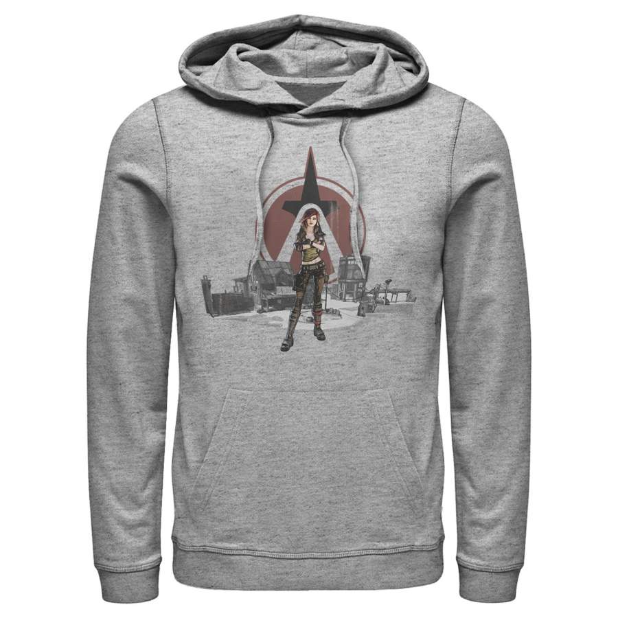 Borderlands 3 Men’s Crimson Raiders Lilith Pose  Lightweight Hoodie