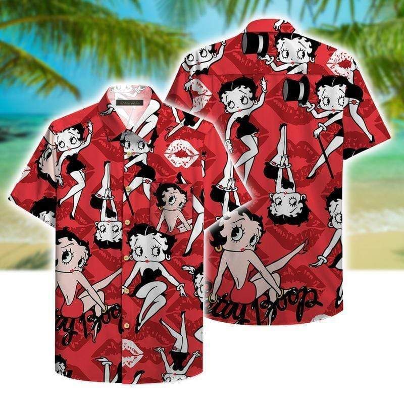 Discover Cool Hawaii Aloha Shirts Betty Boop Ha25732