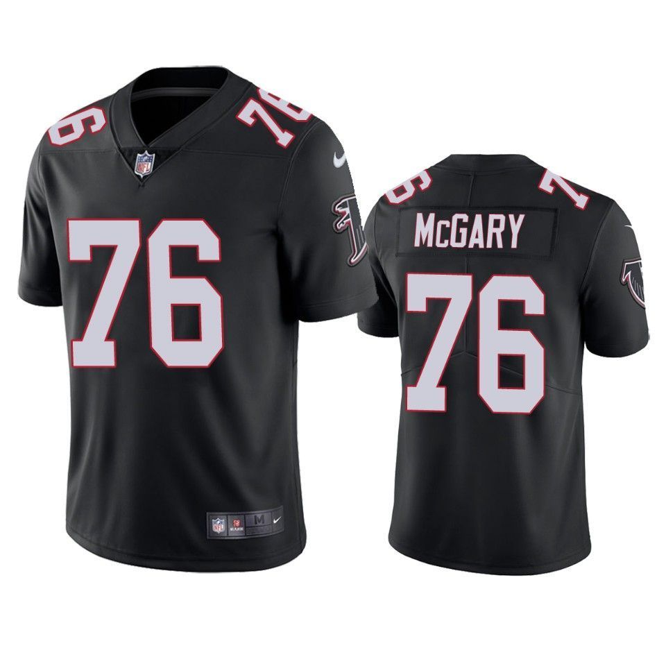 Atlanta Falcons Kaleb Mcgary 2019 NFL Draft Black Vapor Limited Jersey