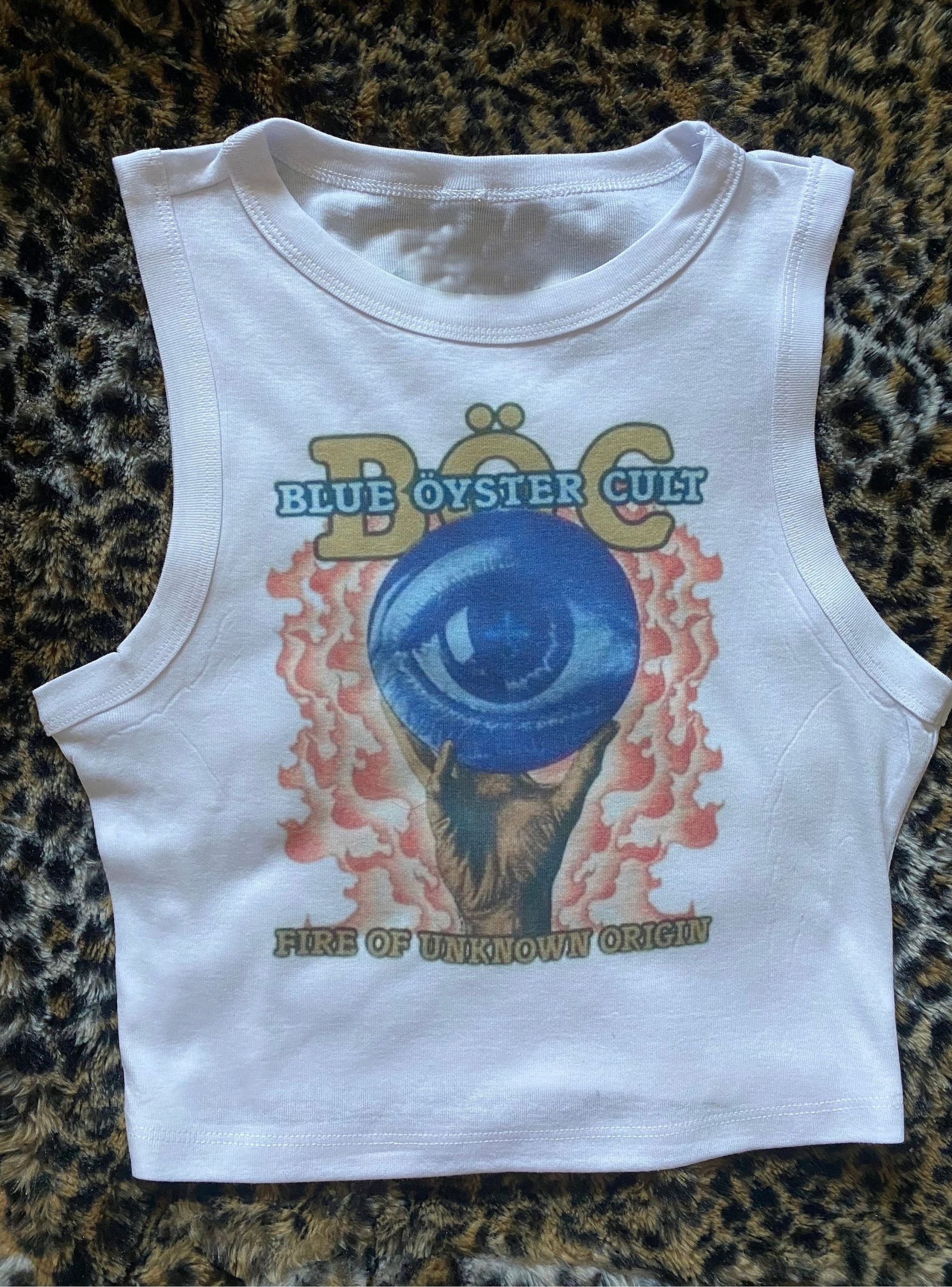 Blue Oyster Cult Fire Of Unknown Origin Tee Shirt Outfits