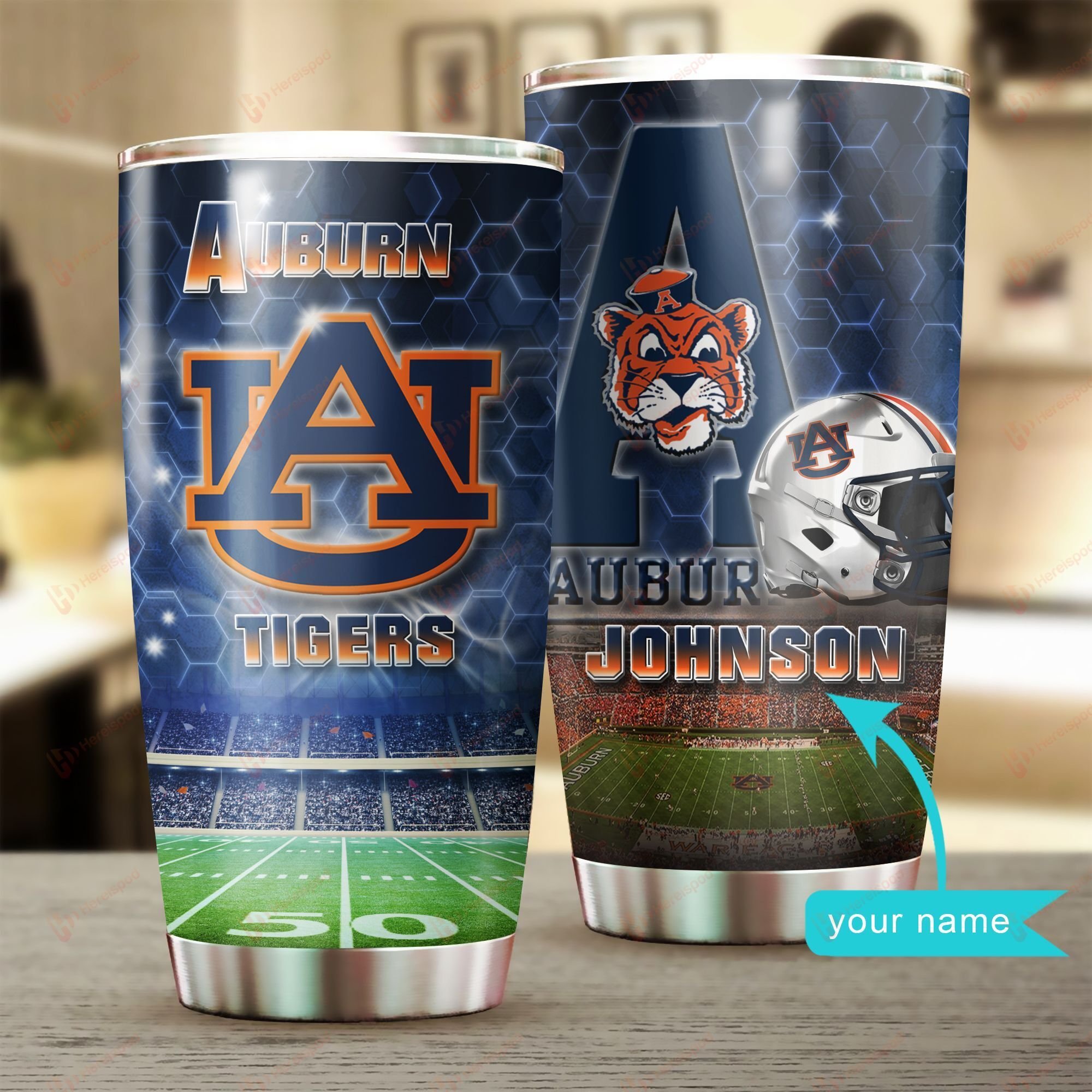 Chu23092002 Auburn Tigers Personalized Stainless Steel Tumbler