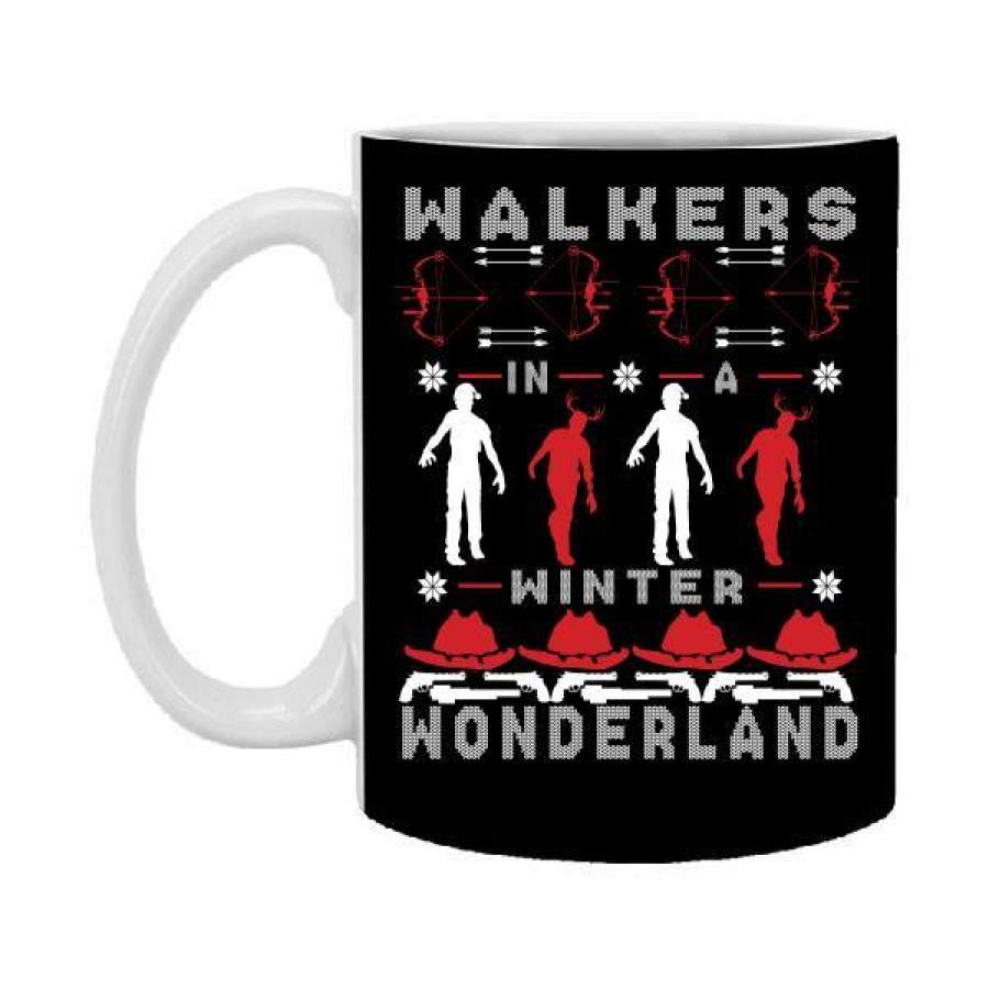 Walker Wonderland Ugly Christmas The Walking Dead Christmas 11 oz Mug