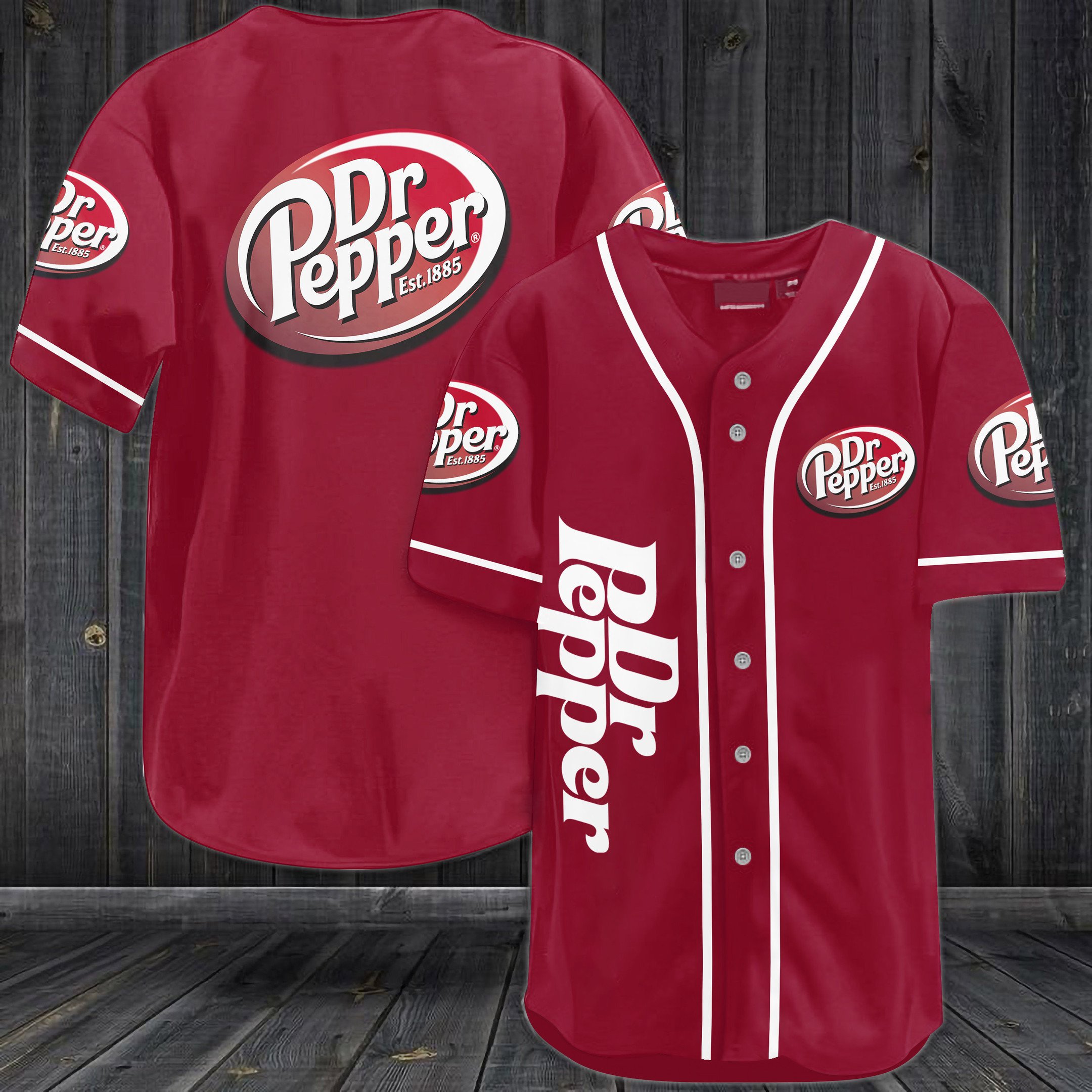 Dr Pepper Baseball Jersey